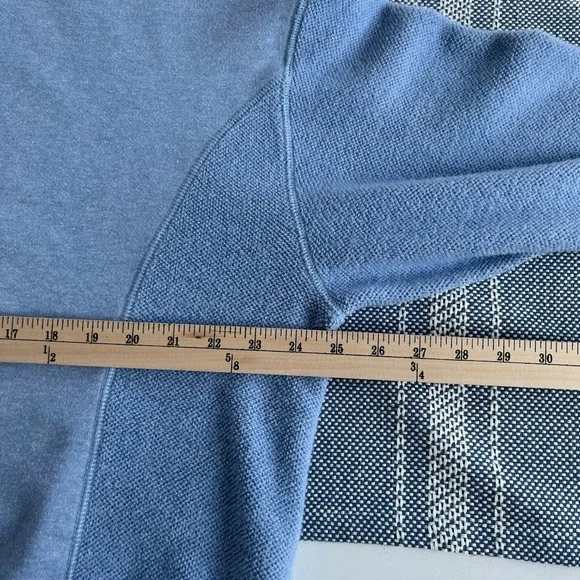 Aerie Oversized Periwinkle Blue Sweatshirt - Picture 6 of 8